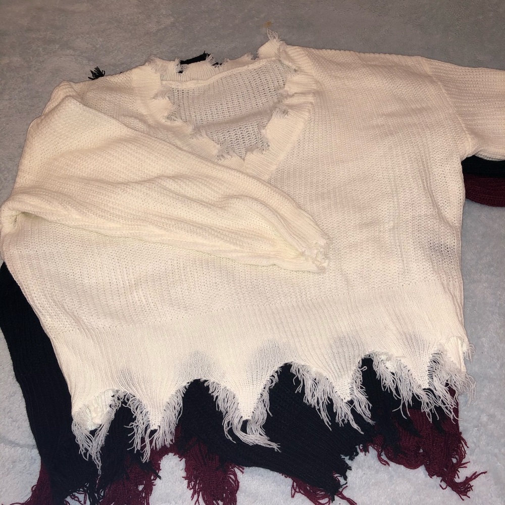 3 shein sweaters